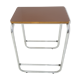 midcentury chrome side table, 1960s