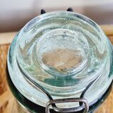 Jar la lorraine in light green glass 1l