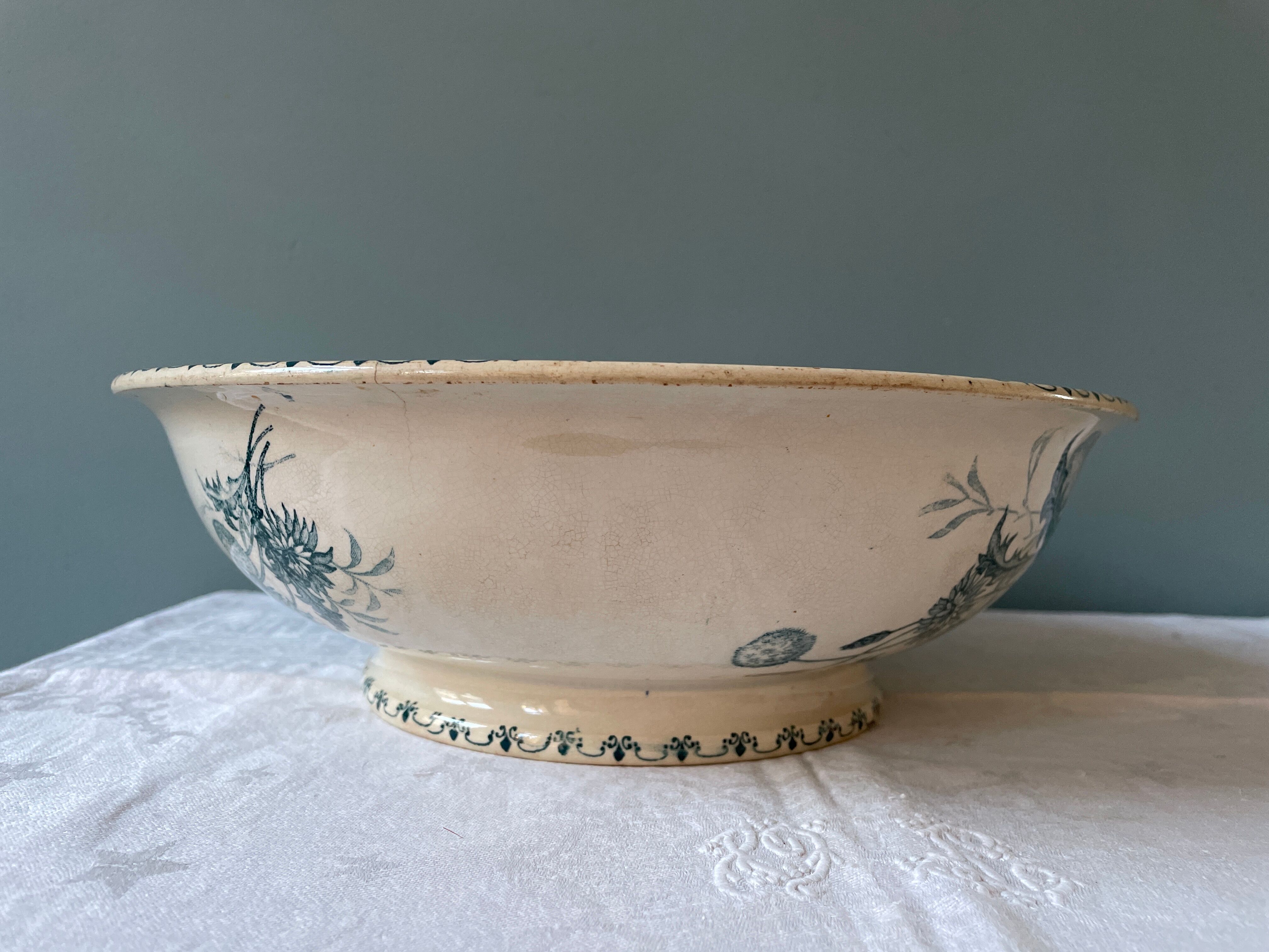 Iron Earth Salad Bowl XIXth