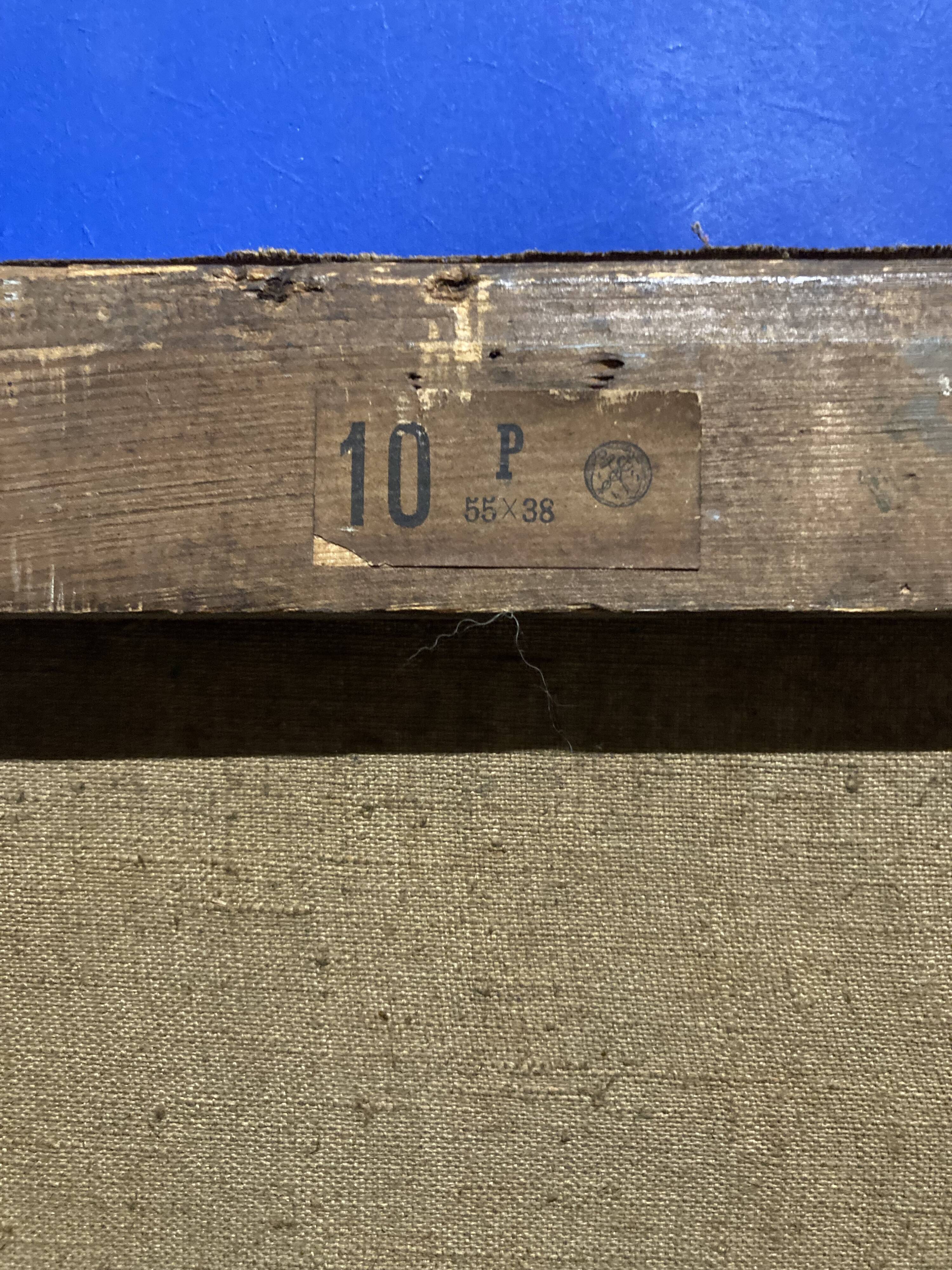 Johan Adolf HAMMES (1905-1994), The Bad Weather at Pierrières, oil painting