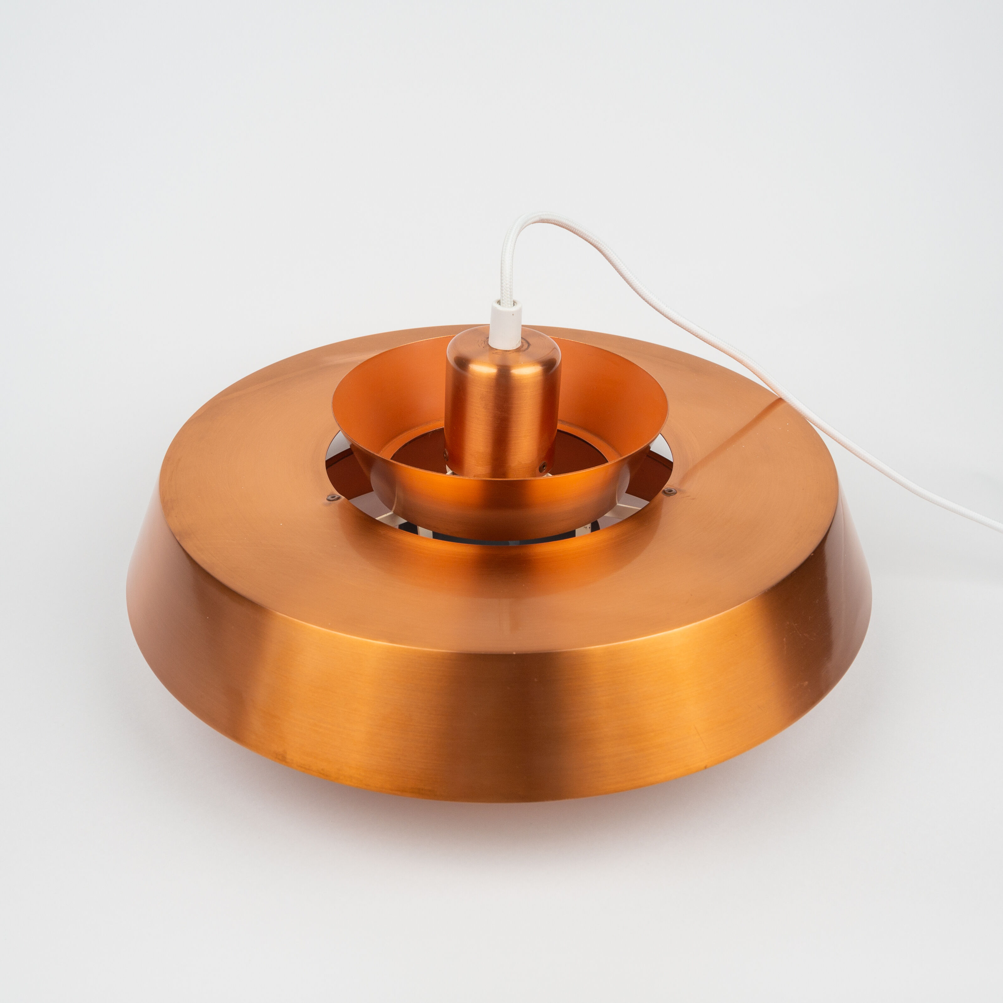 Danish vintage pendant lamp Nova by Jo Hammerborg, Fog og Morup, 1963