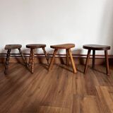 Set of 4 mismatched stools