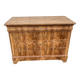 Louis Philippe Burl Walnut Chest of Drawers, Mid-19th Century