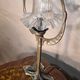 Old bronze lamp