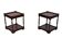 Georgian style set Mahogany night stands sofa tables .England