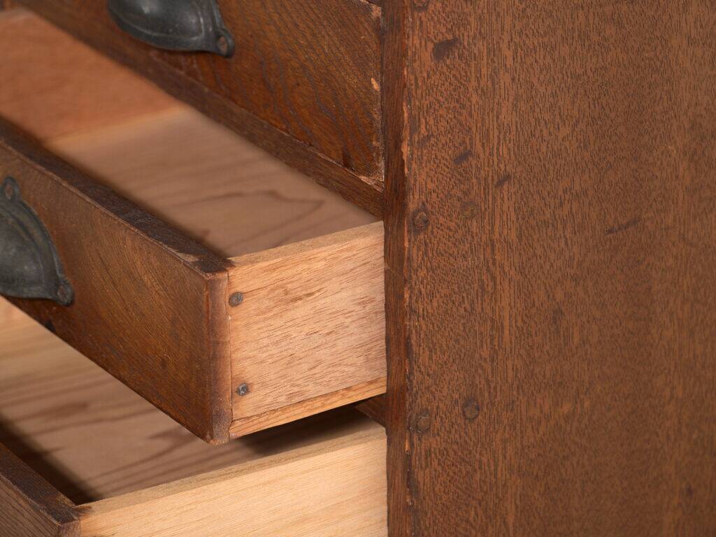 High Japanese chest of drawers with ten drawers – Showa period (c. 1950–1979)