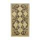 1960s handmade vintage oriental beige rug 125 cm x 225 cm