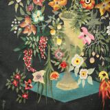 Aubusson tapestry with floral decoration Carton de Caly