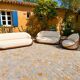 Salon outdoor Expormim Cask – design Norm Architects
