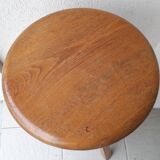 Wooden screw stool