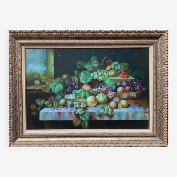 Painting “Still life with fruit”.