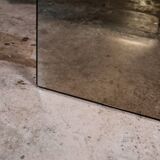 Ash burl bar coffee table, Paul Michel for Roche Bobois, 1980s