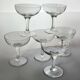 6 champagne coupes