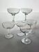 6 champagne coupes