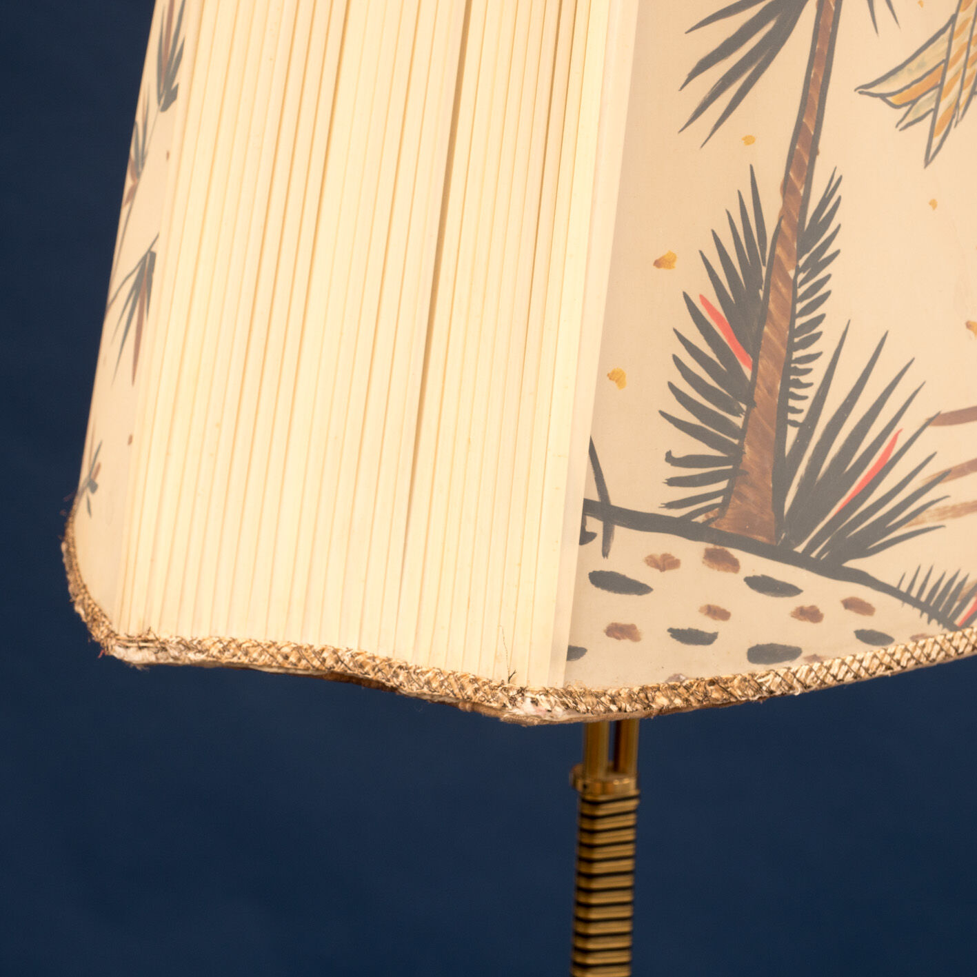 Floor lamp 50s animal print