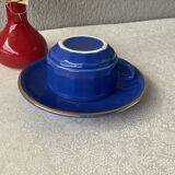 Apilco Flora blue coffee cup - rare color