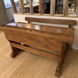 Oak school desk