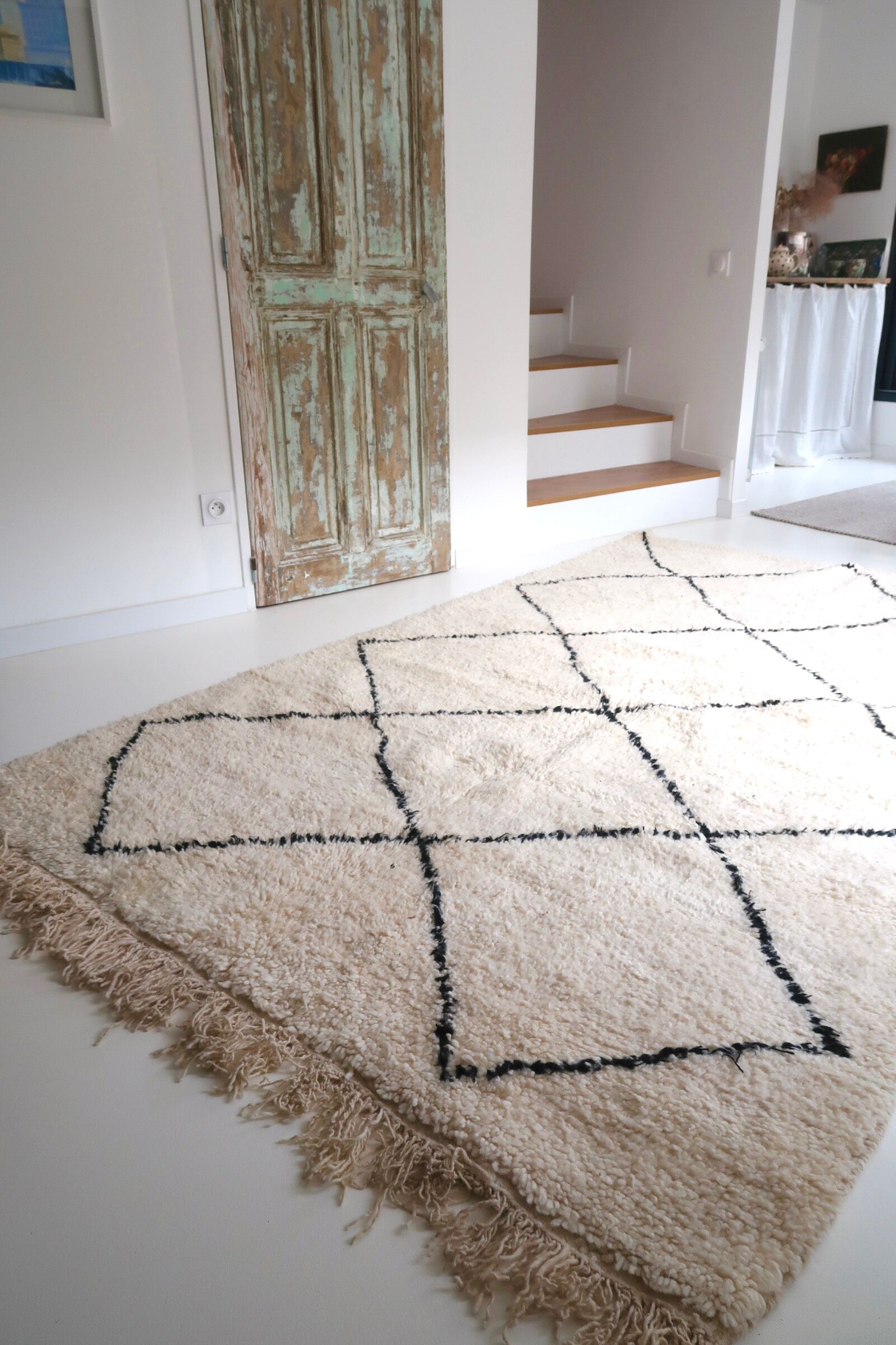 Berber carpet beni ouarain 260 x 160 cm