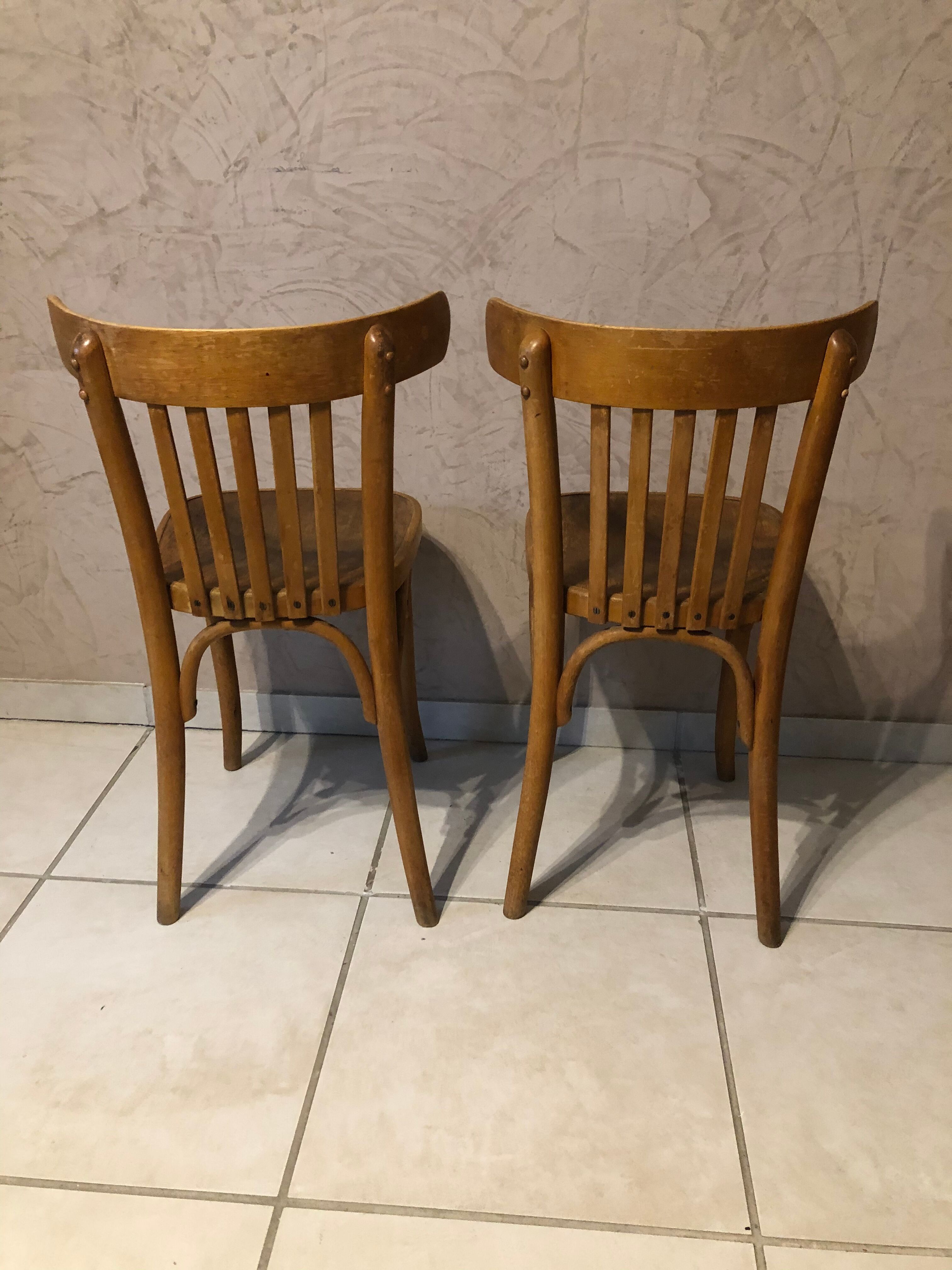 Pair of Thonet chairs
