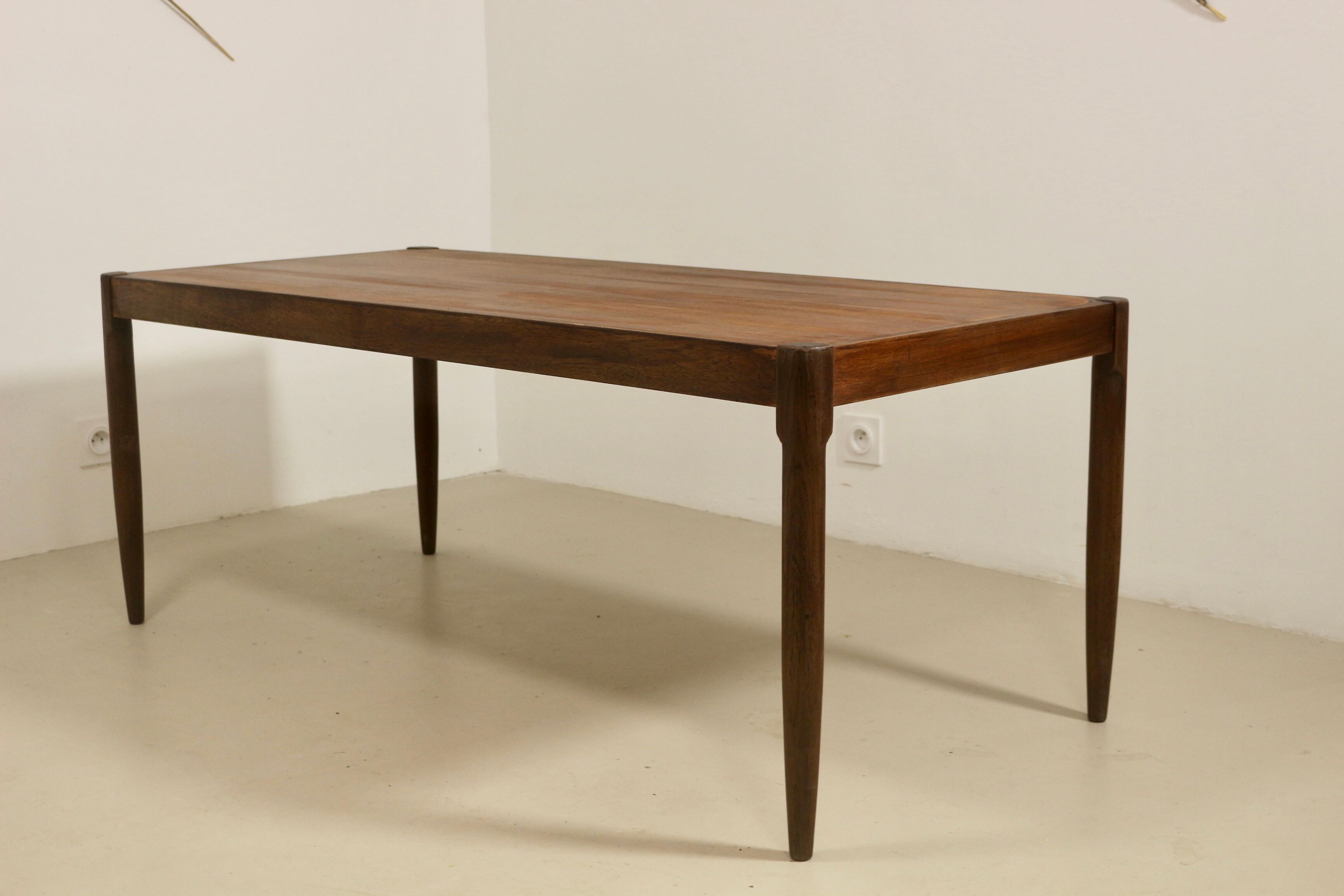 Scandinavian teak coffee table year 60 : Ref : Rosy