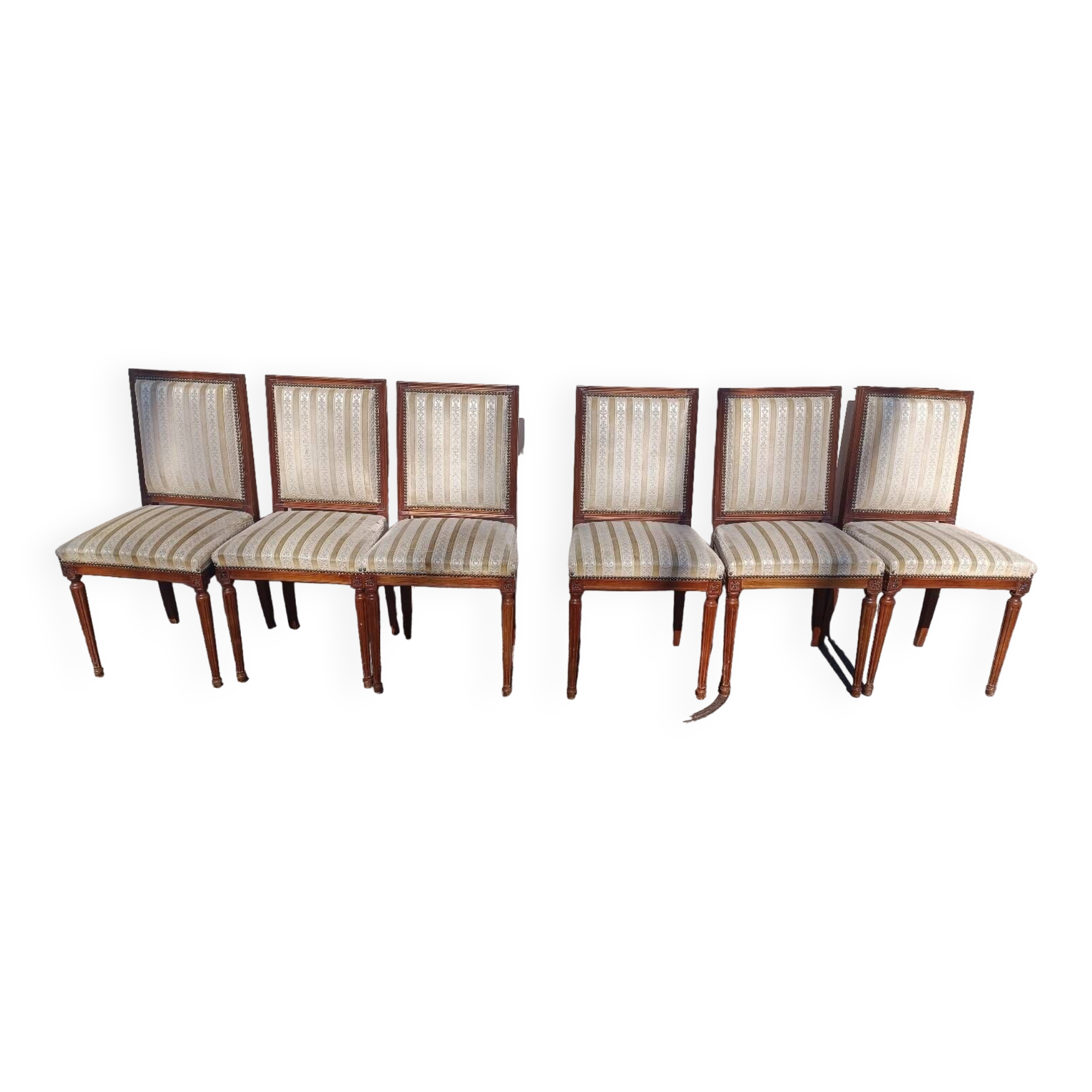 Lot 6 Louis chairs, 16