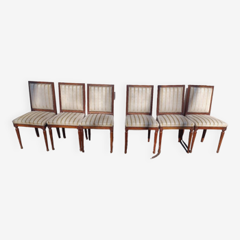 Lot 6 Louis chairs, 16