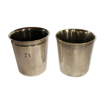 Pair of silver timpani