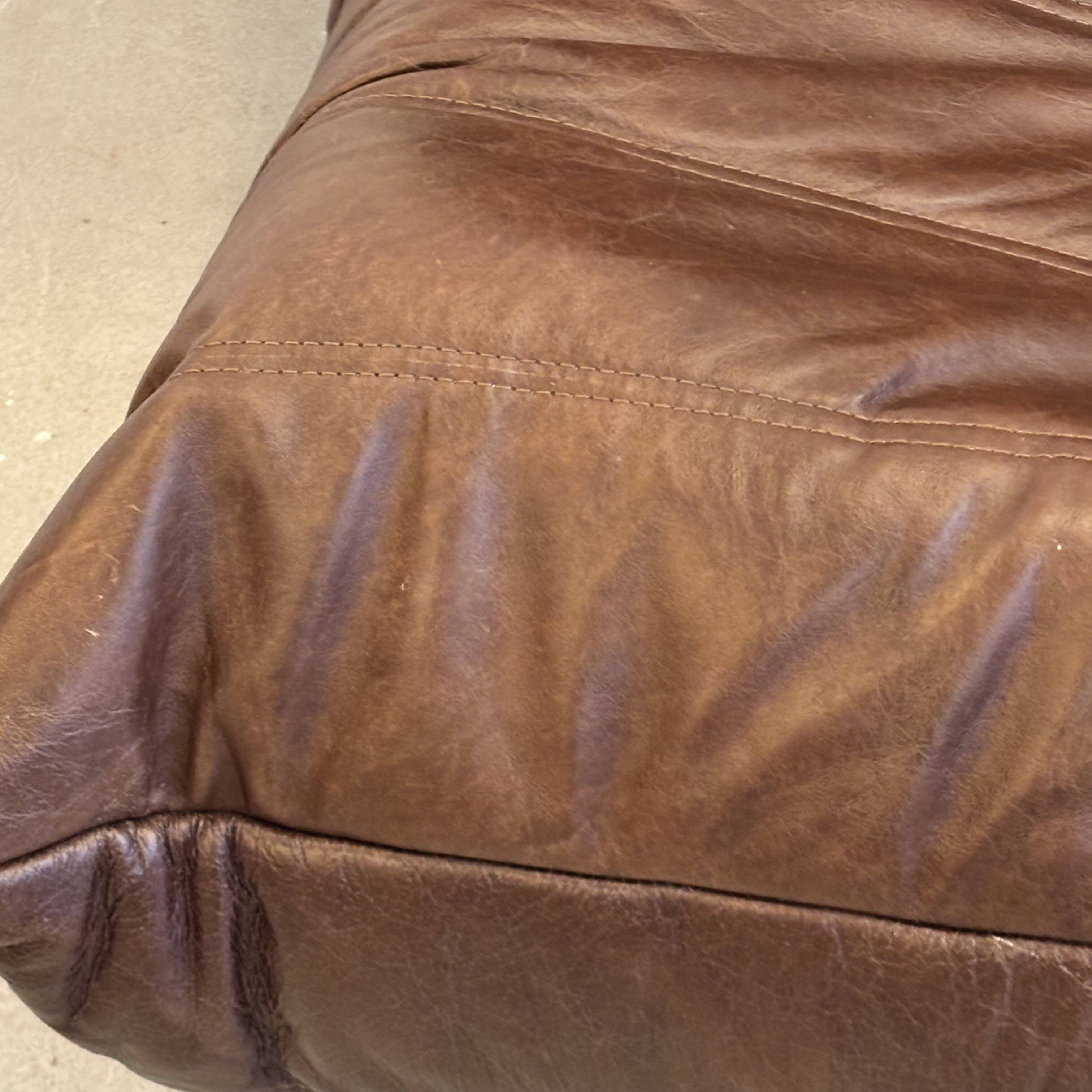 Togo 3-seater leather chair by Michel Ducaroy