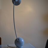 Vintage 80s 1980s white postmodernist table lamp