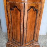 Encoignure haute en noyer ep XIXem 2 portes