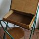 Foldable child desk 50s/60s and its chair