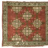 Tapis ancien turc décoratif fait main 190x210 cm