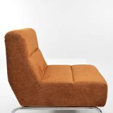 Banquette chauffeuse simple terracotta