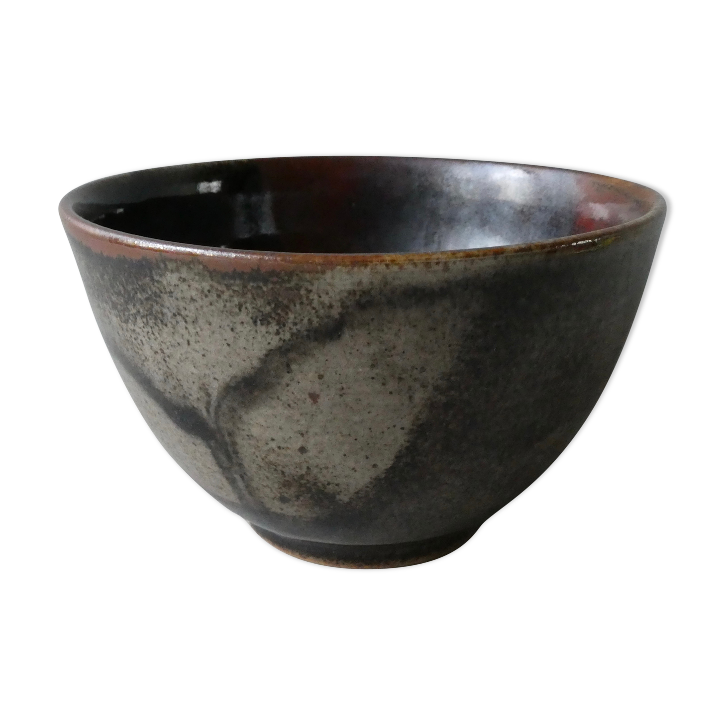 Isabelle Roger and Pierre Bernier vernissé sandstone bowl