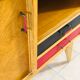 Sideboard oak feet compass 1960