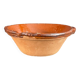 Large glazed terracotta kitchen bowl - 1110