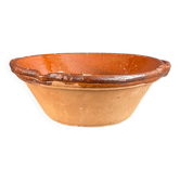 Large glazed terracotta kitchen bowl - 1110