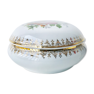 Bonbonnière en porcelaine de Limoges