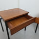 Paire de tables de chevet vintage
