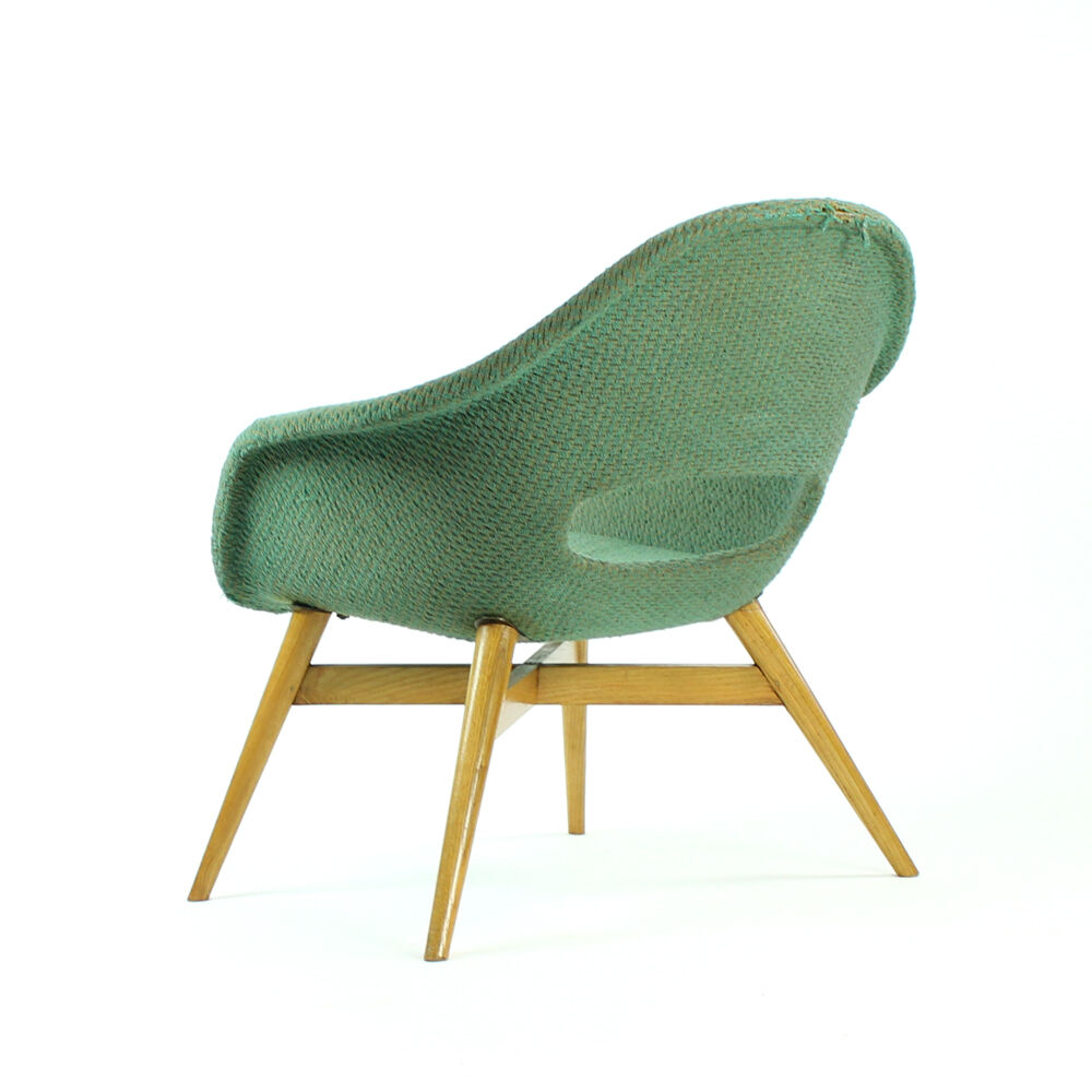 Shell armchair by Frantisek Jirak, Czechoslovakia, circa 1960