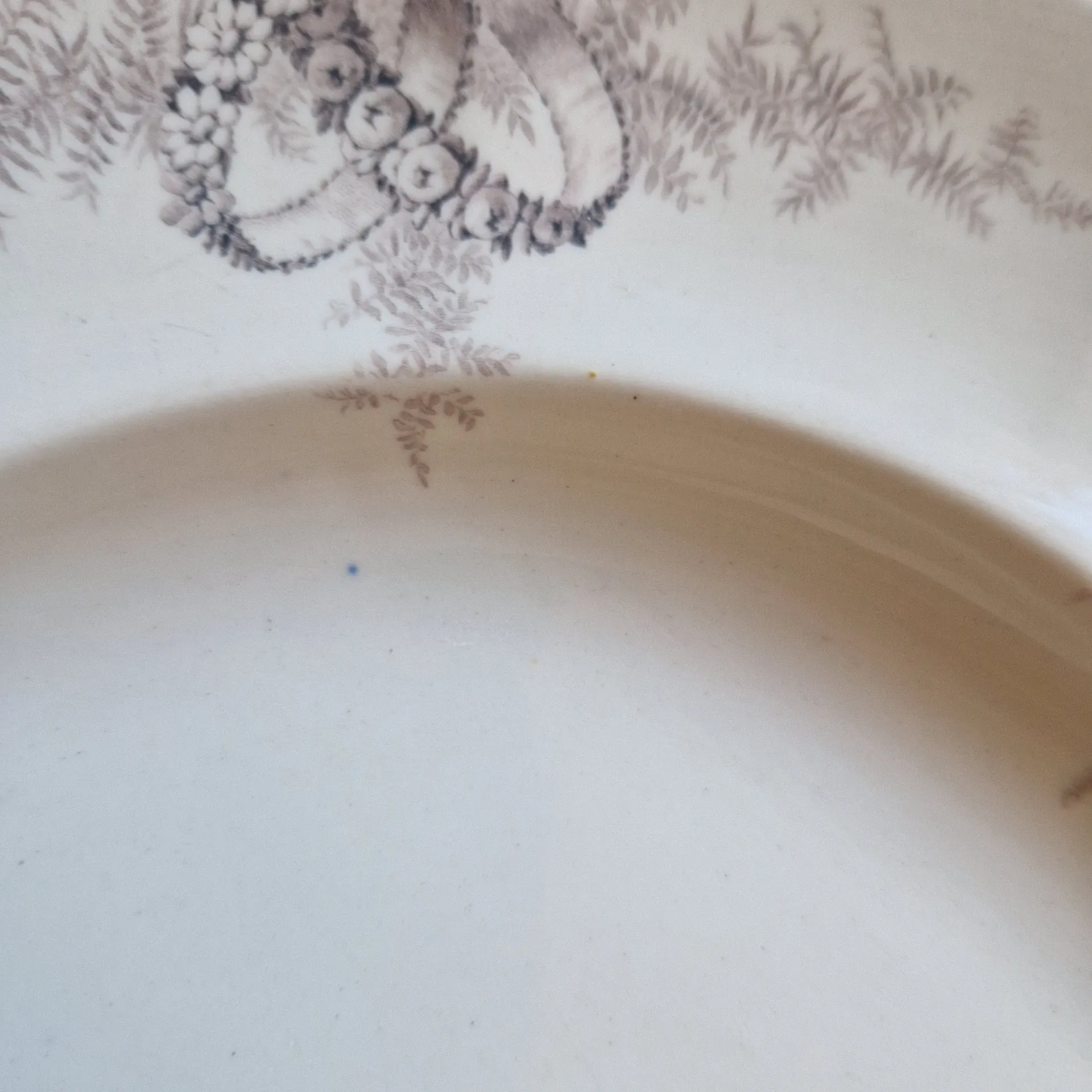 Large oval dish Cauldon Place England – Ironstone / English earthenware