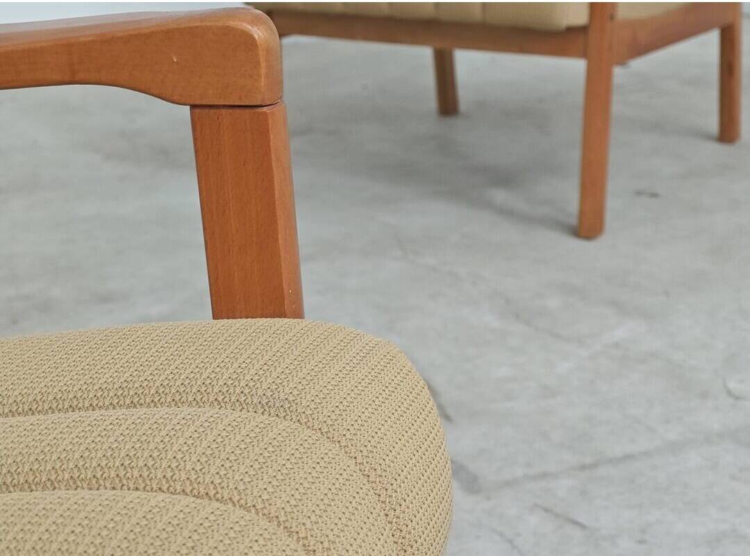 Paire de fauteuils Jitona Sobeslav Ex Tchécoslovaquie