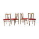 1970s Set of Four Dining Chairs, Czechoslovakia