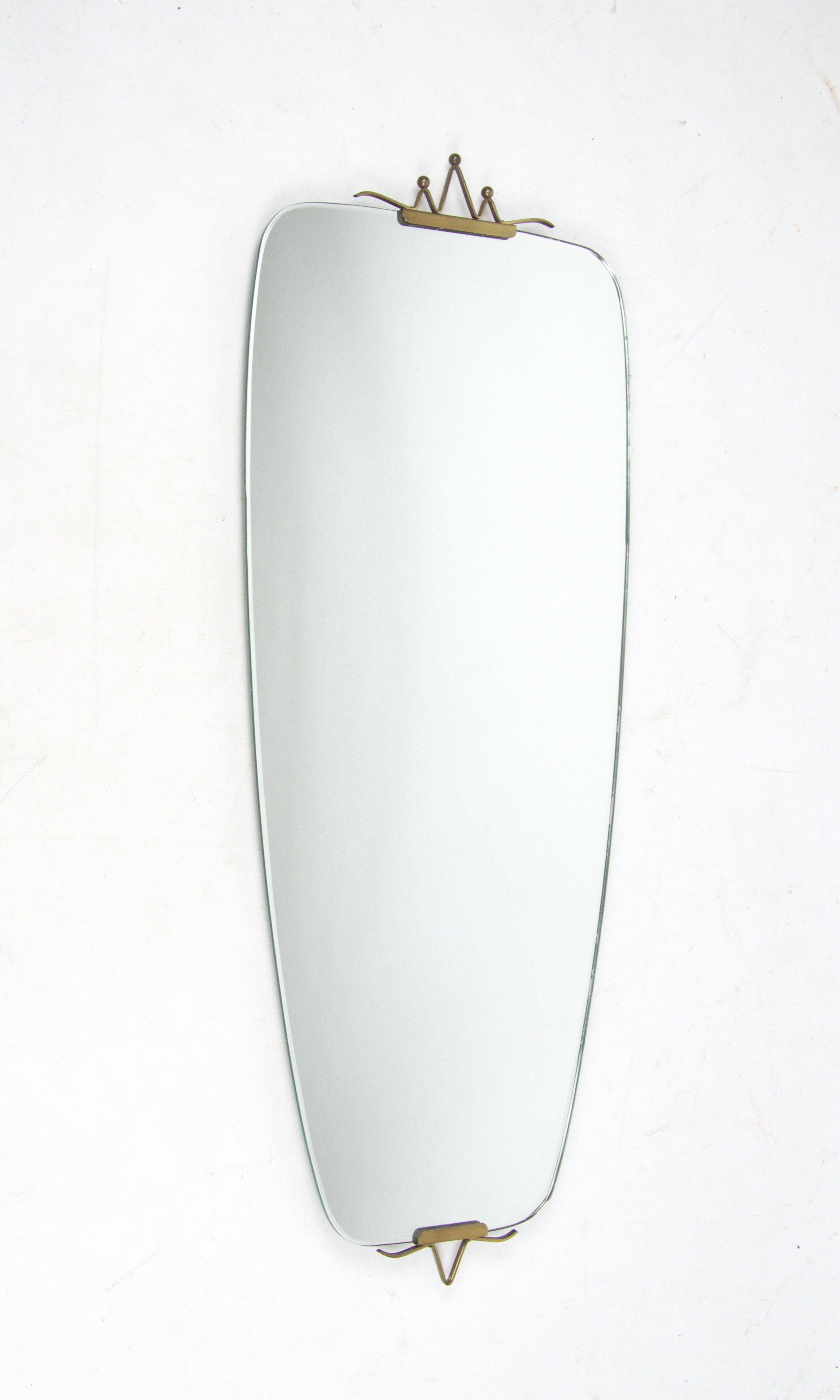 Decorative mirror, 1960s, 84x33 cm