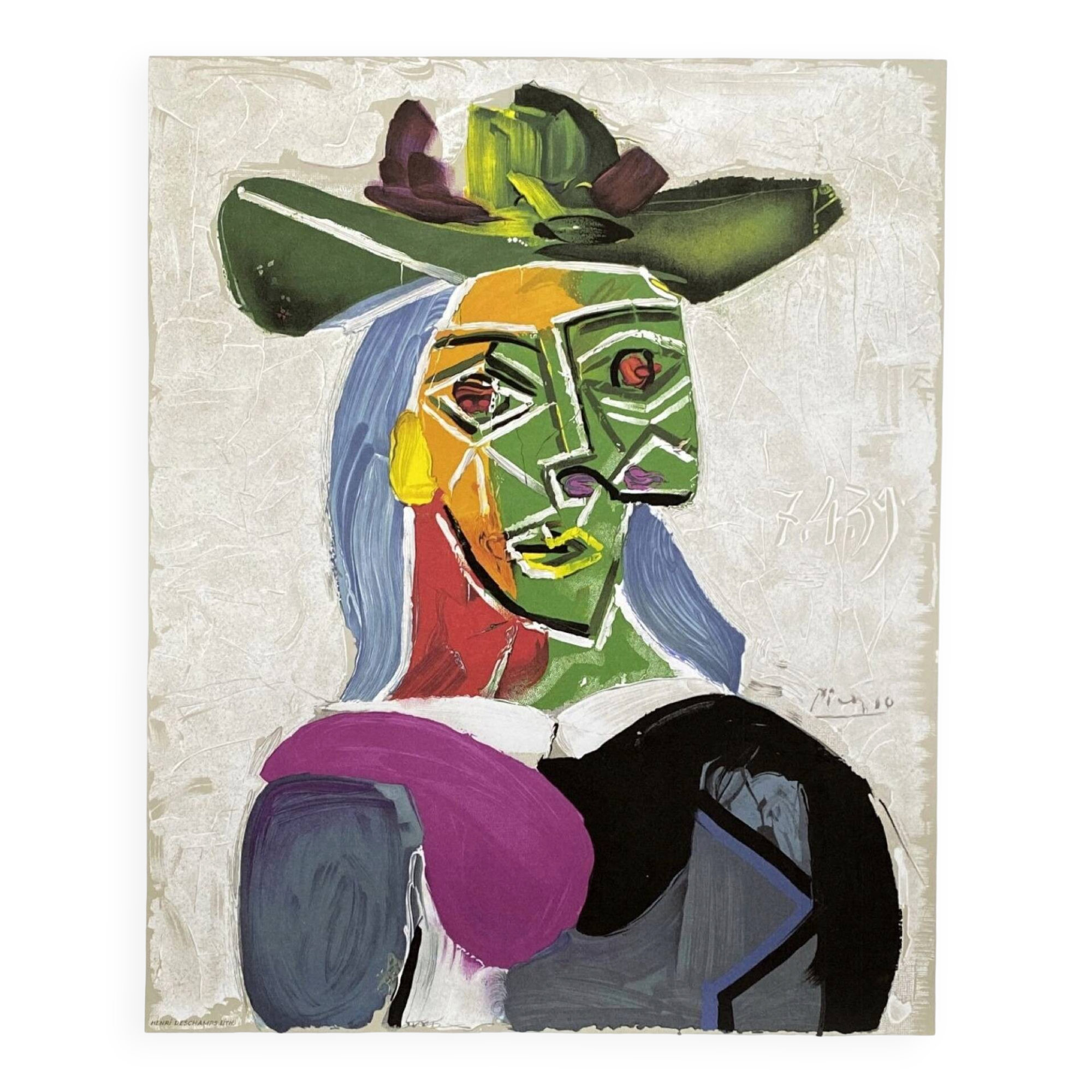 Pablo Picasso - Woman with a Hat Dora Maar Print