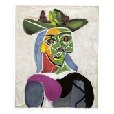 Pablo Picasso - Woman with a Hat Dora Maar Print