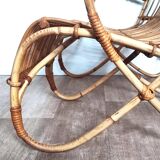 60' rattan sofa