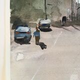 Aquarelle sur papier Arches L.A.