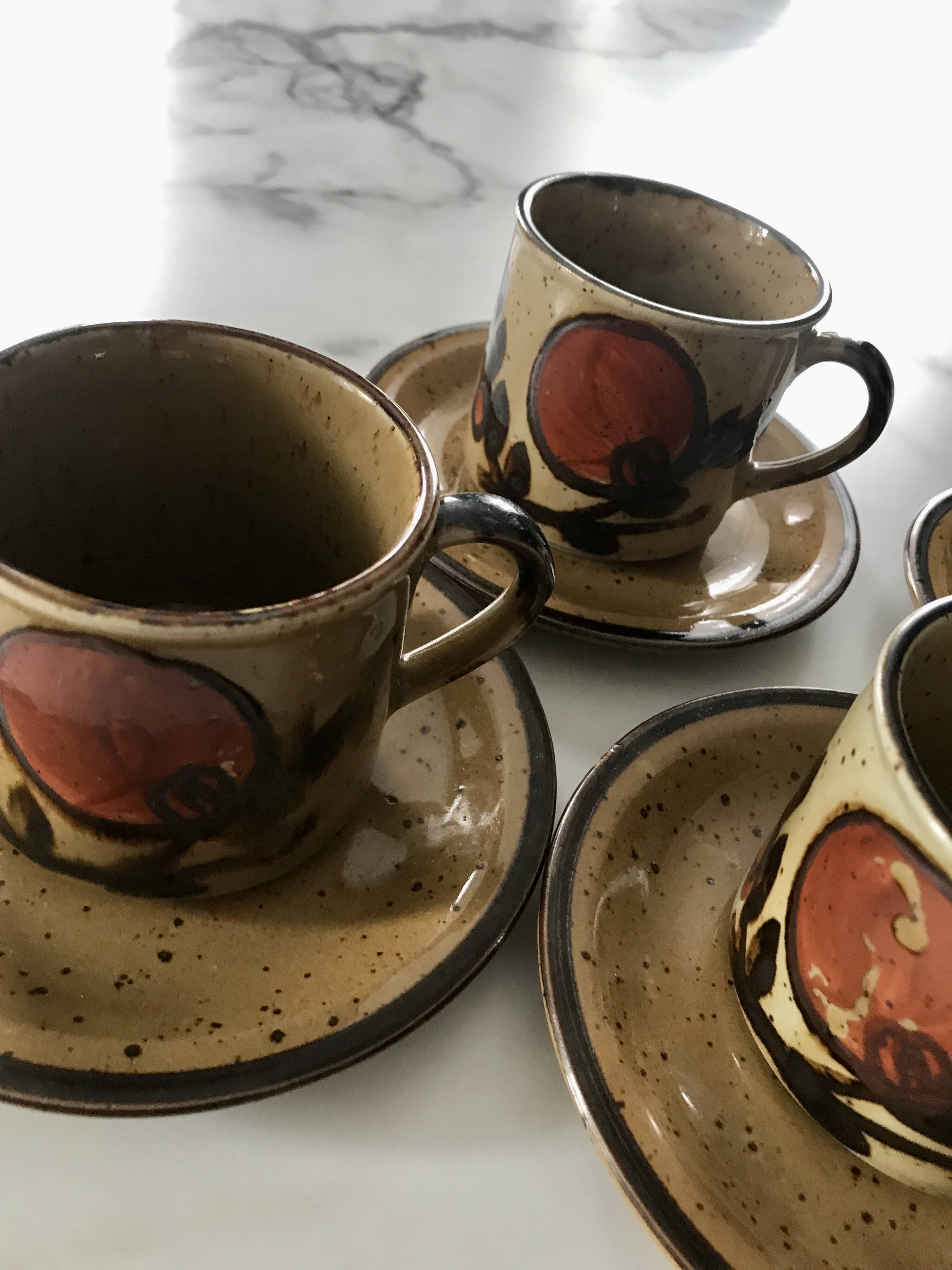 Vintage cups and saucers