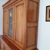 Vaisselier / library - solid wood - made by artisan